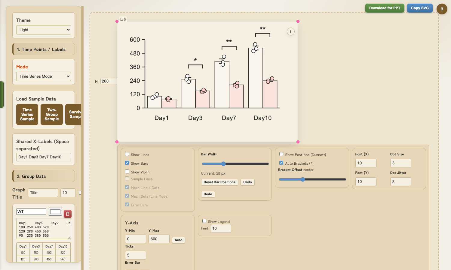 Time Series サンプル